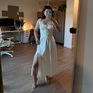 Cottagecore Corset MilkMaid Dress